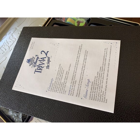 Wonderful World of Disney Trivia 2 The Sequel Game NEW - Picture 8 of 16